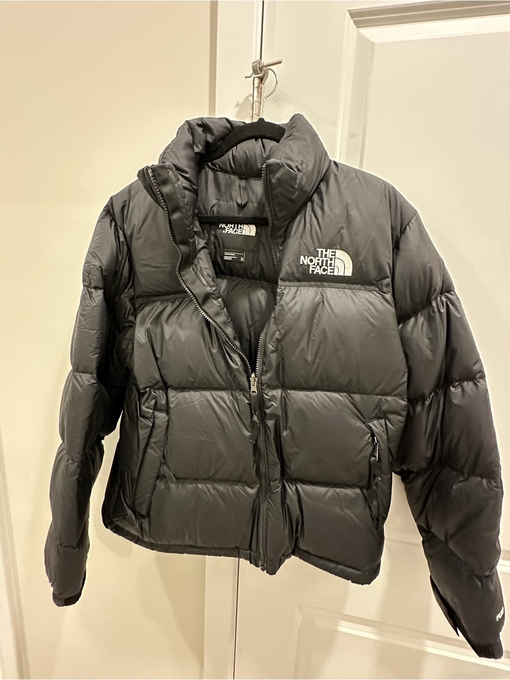 The North Face 1996 Retro Nuptse Black Quilted Down Jacket